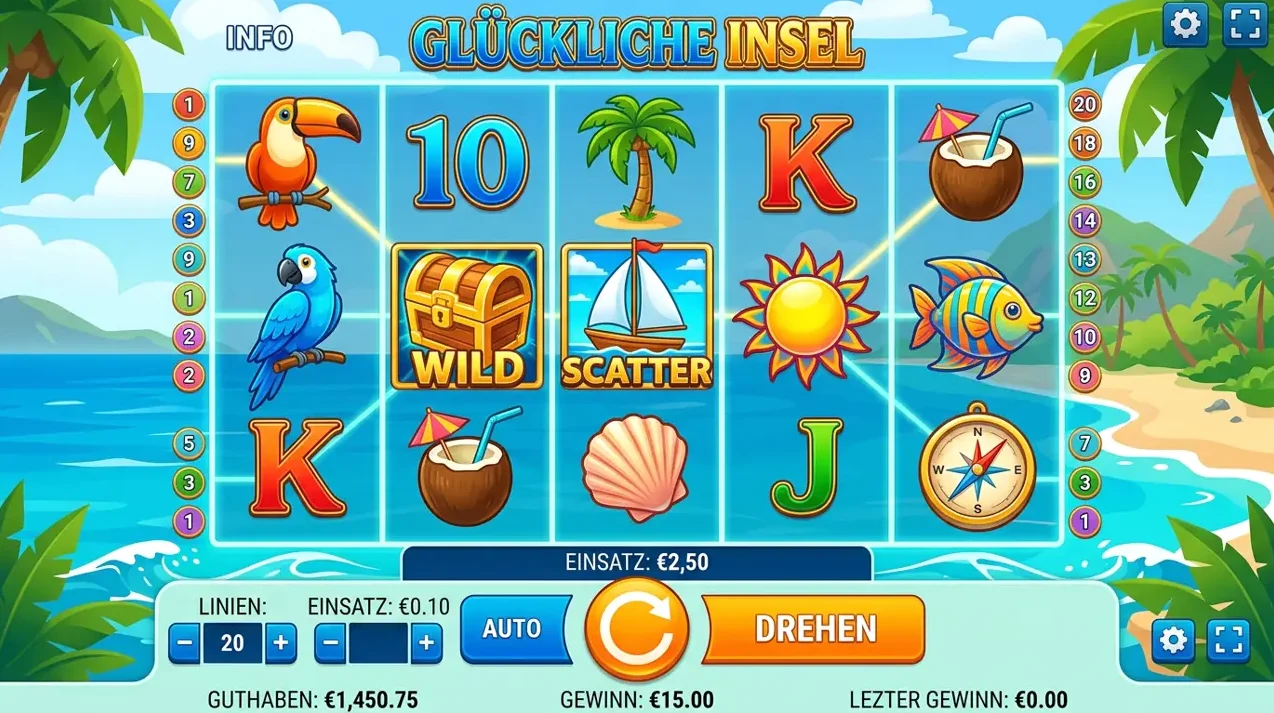 Beliebt bei Happy Hugo: Slots